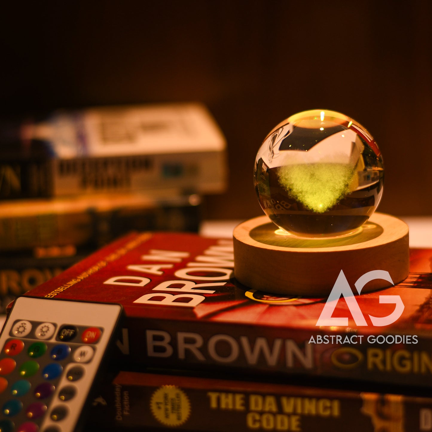 3D Crystal Ball Lamp - 16 Color Magic (Love Cloud)