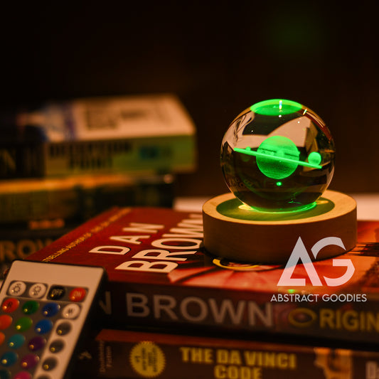 3D Crystal Ball Lamp - 16 Color Magic (Saturn)