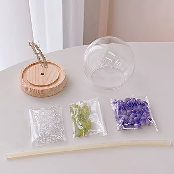20 Tulip Round Crystal Lamp