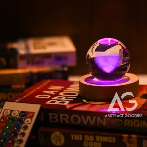 3D Crystal Ball Lamp - 16 Color Magic (Love Cloud)