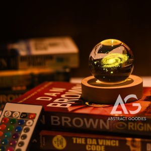 3D Crystal Ball Lamp - 16 Color Magic (Milky Way)