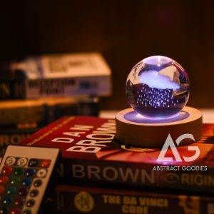 3D Crystal Ball Lamp - 16 Color Magic (Rain Cloud)