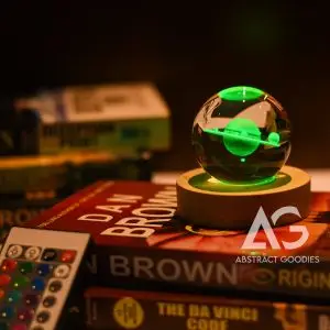 3D Crystal Ball Lamp - 16 Color Magic (Saturn)